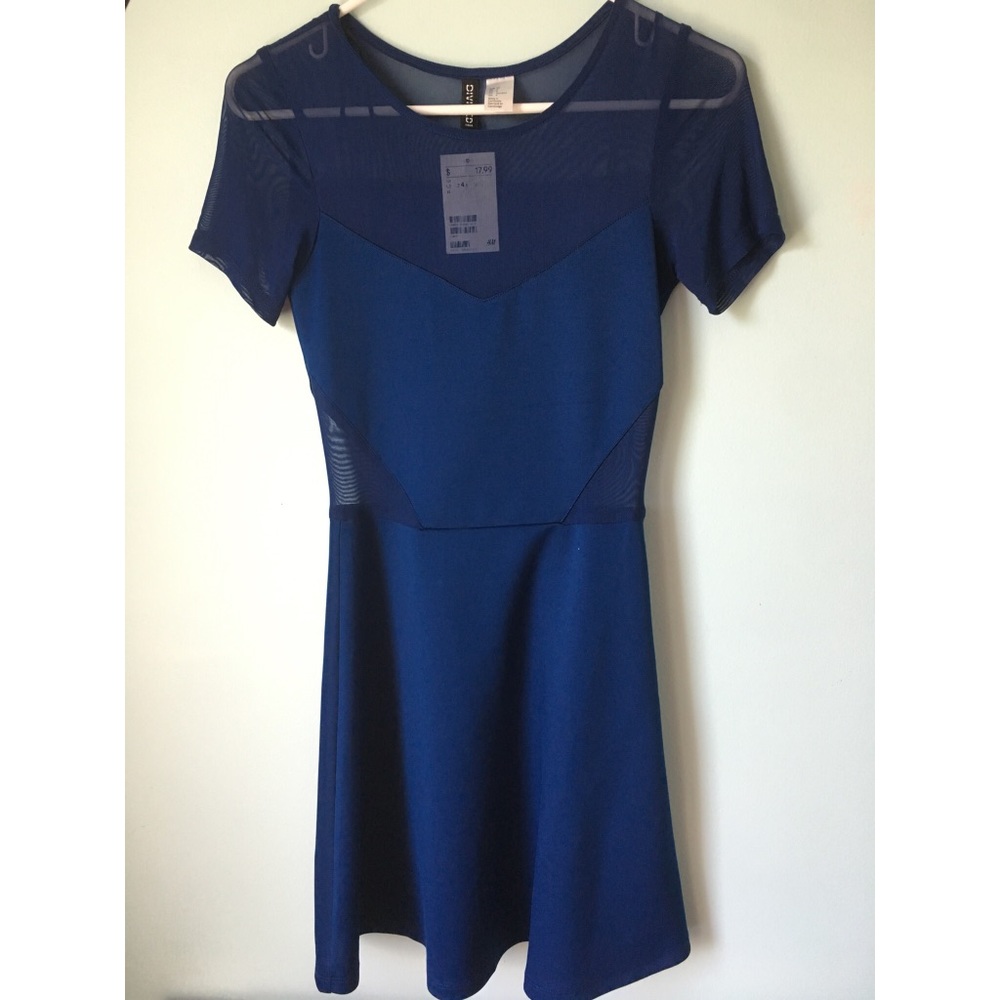 H&M Blue Dress